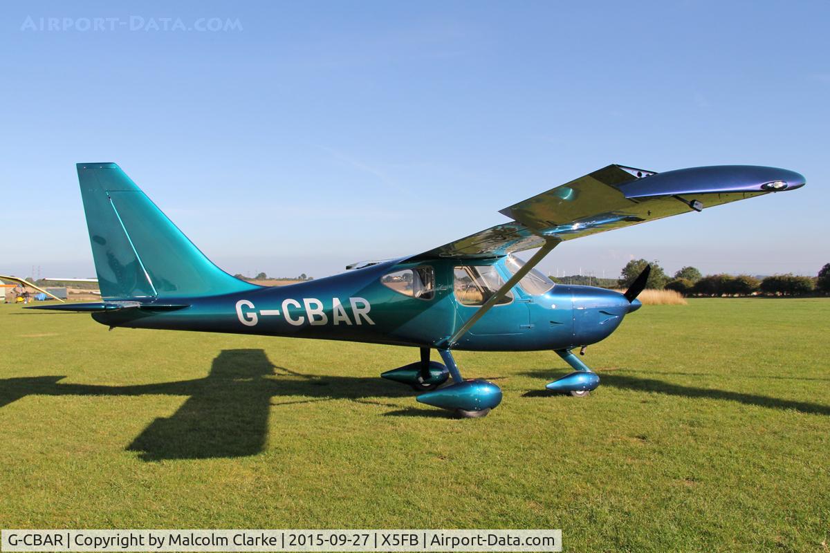 G-CBAR, 2003 Stoddard-Hamilton Glastar C/N PFA 295-13133, Stoddard-Hamilton Glastar, Fishburn Airfield, September 27th 2015.
