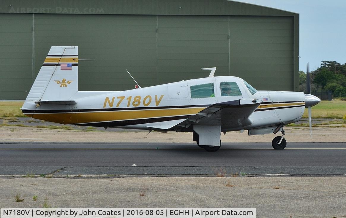 N7180V, 1974 Mooney M20E C/N 21-0060, 