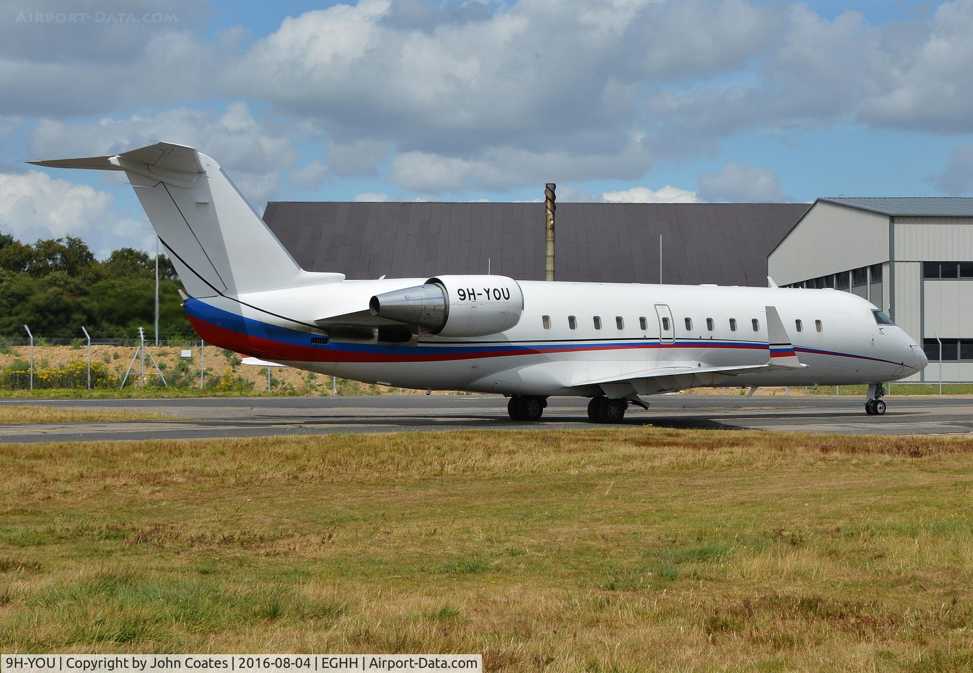 9H-YOU, 2008 Bombardier Challenger 850 (CL-600-2B19) C/N 8085, Taxiing to depart