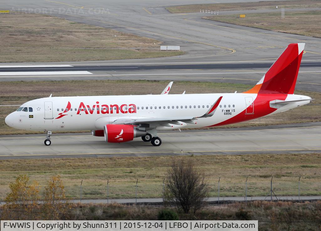 F-WWIS, 2015 Airbus A320-214 C/N 6896, C/n 6896 - To be PR-OBC but ntu