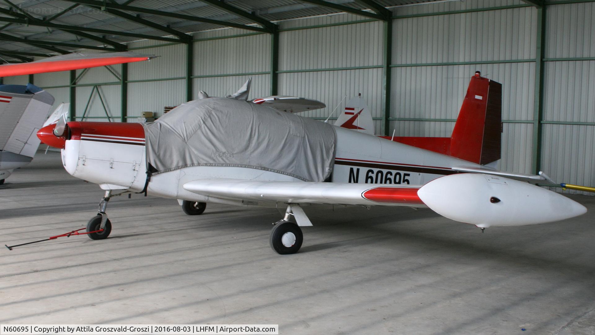 N60695, 1966 SIAI-Marchetti S-205-20R C/N 4-109, Fertoszentmiklós, Meidl-Airport, Hungary
