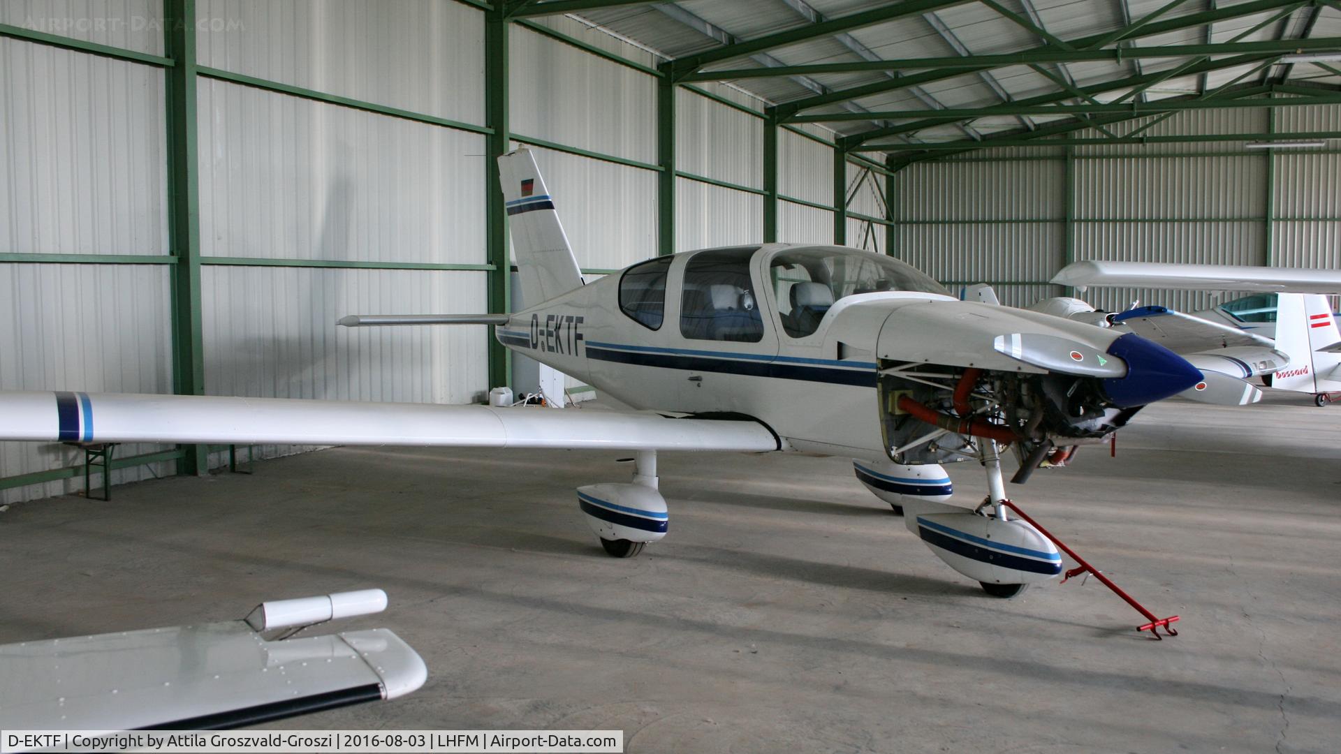 D-EKTF, 1983 Socata TB-10 Tobago C/N 375, Fertoszentmiklós, Meidl-Airport, Hungary