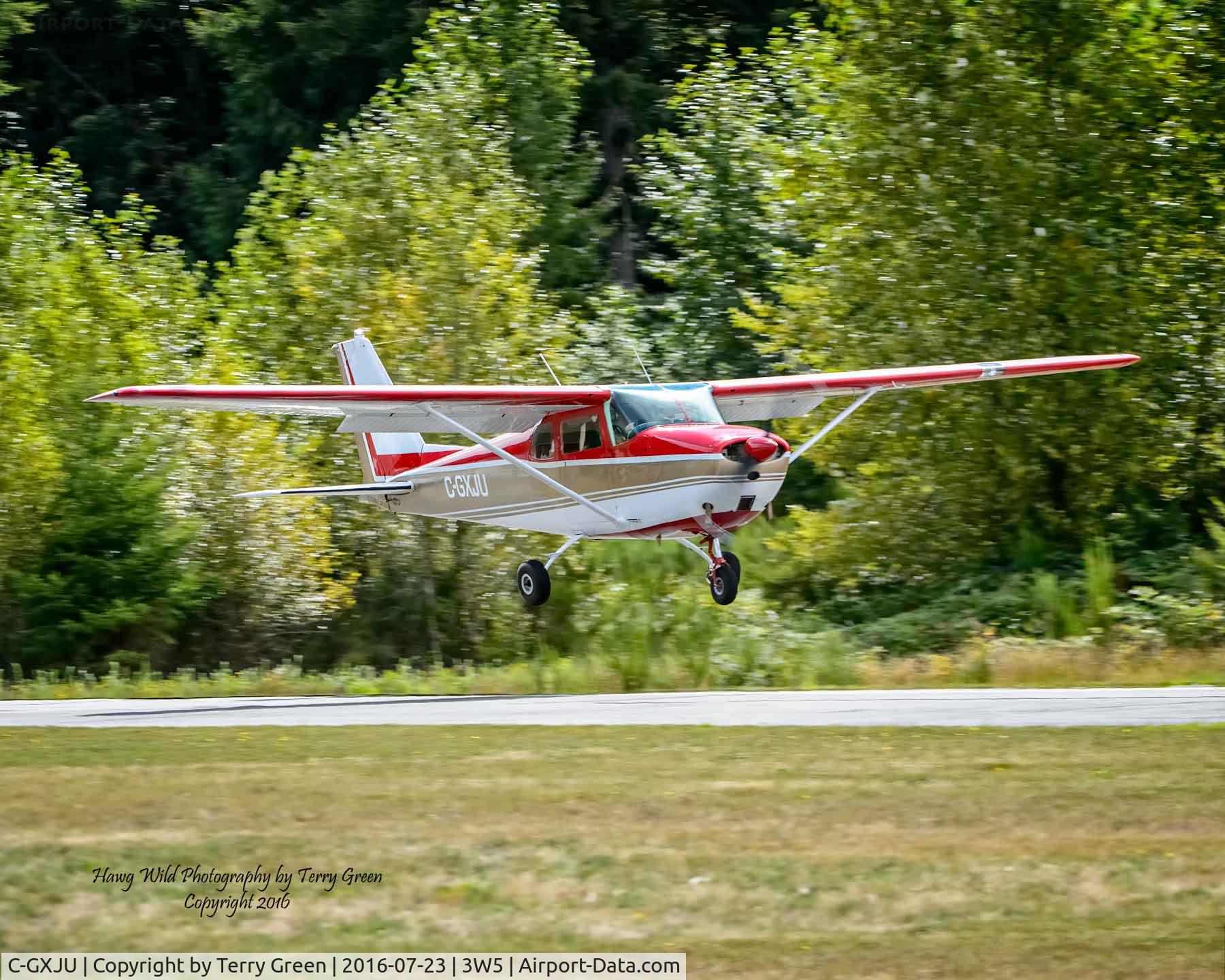C-GXJU, 1962 Cessna 172C C/N 17249374, 2016 North Cascades Vintage Aircraft Museum Fly-In Mears Field 3W5 Concrete Washington
