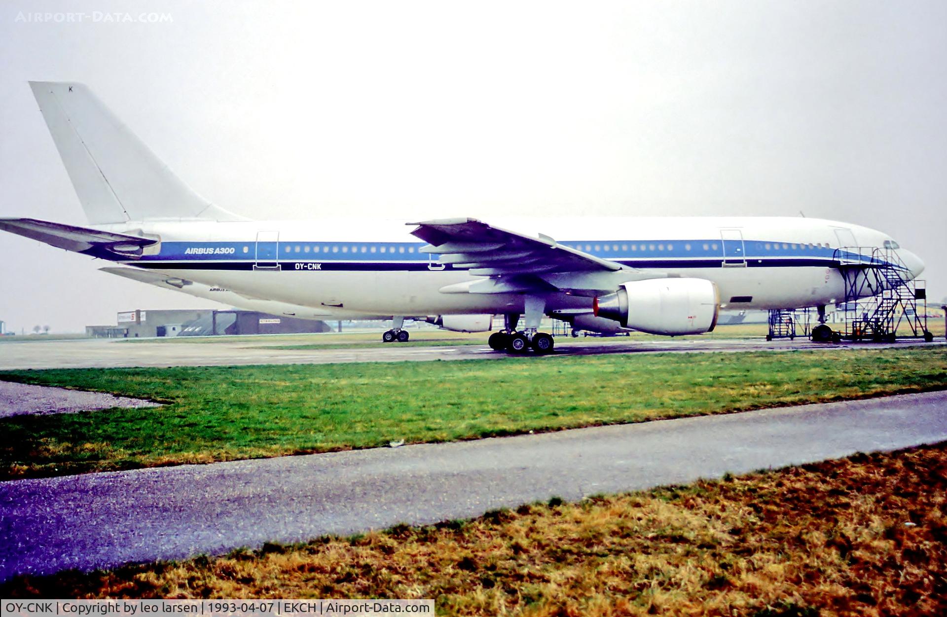OY-CNK, 1979 Airbus A300B2-320 C/N 094, Copenhagen 7.4.93
