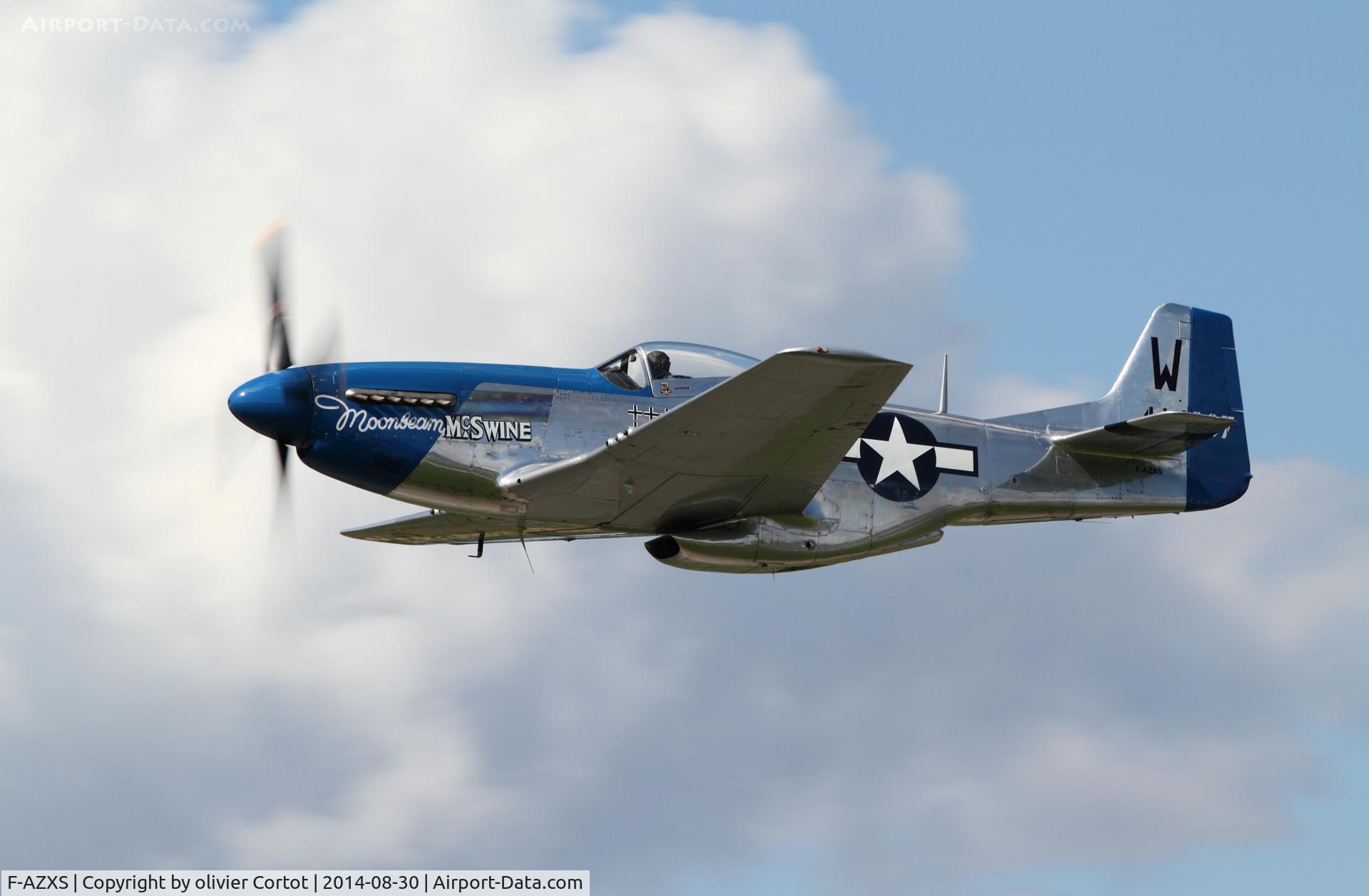 F-AZXS, 1944 North American F-51D Mustang C/N 122-40196, Brought to Europe in 2013 - Air 14