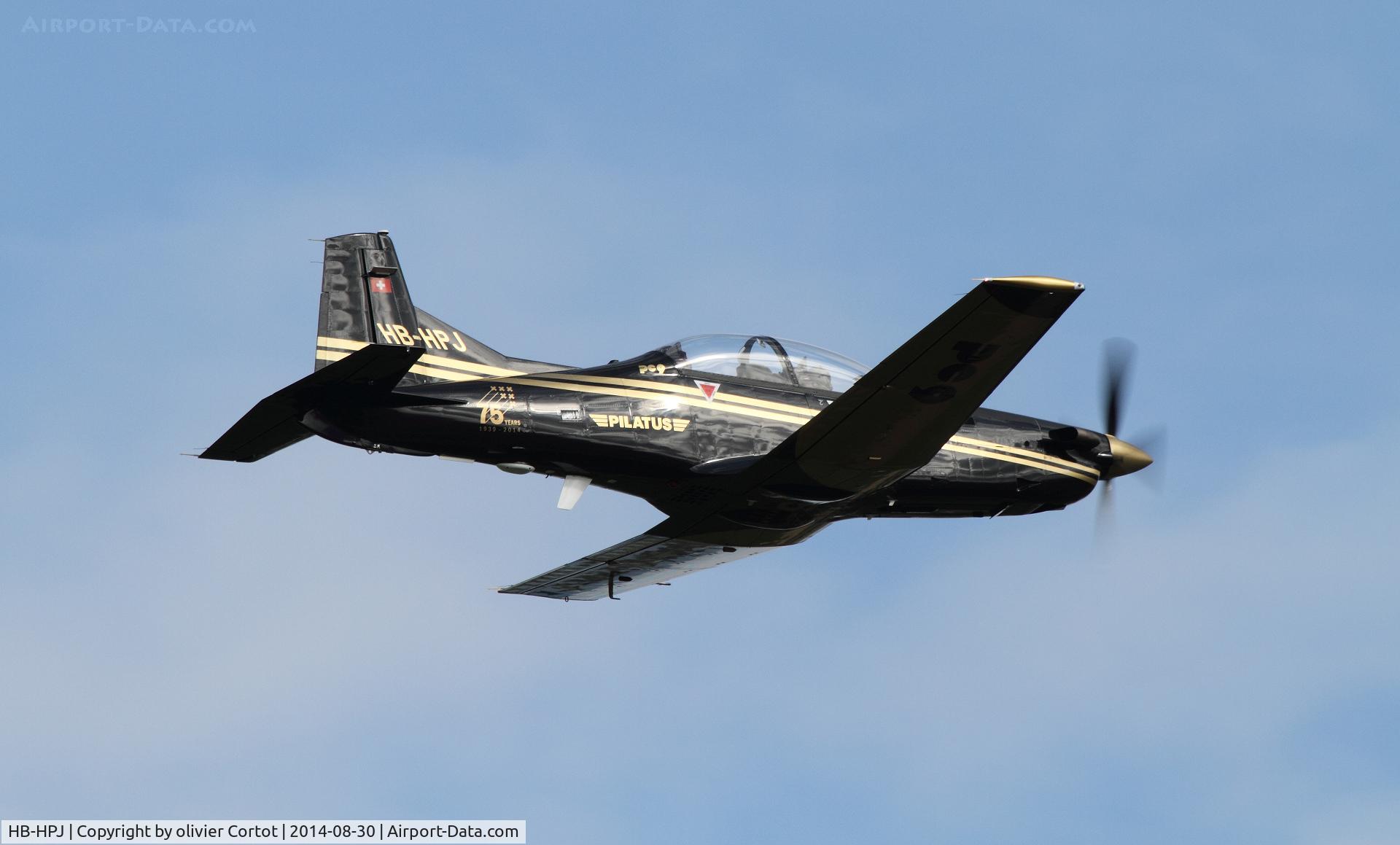 HB-HPJ, 1997 Pilatus PC-9M C/N 605, nice livery on this pilatus