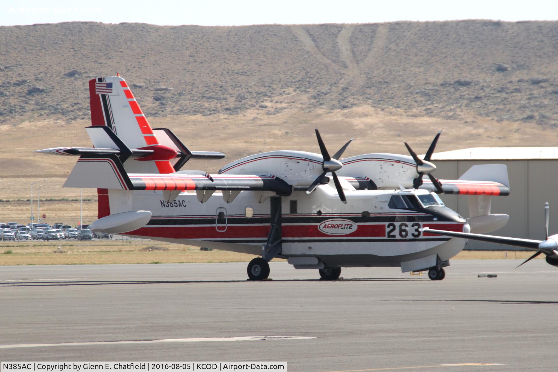 N385AC, 2015 Bombardier CL-415 (CL-215-6B11) C/N 2095, Found on the ramp