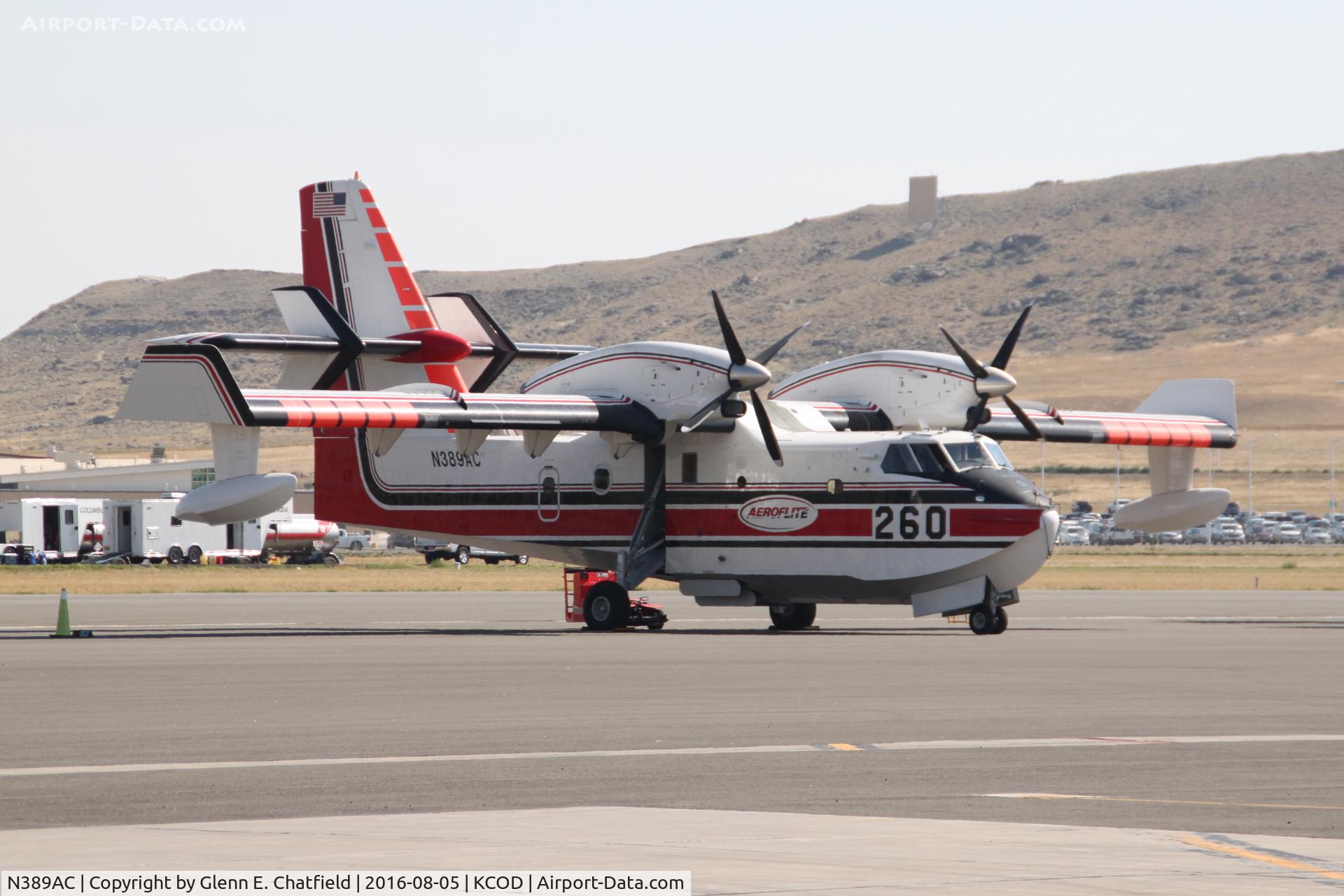 N389AC, 2013 Bombardier CL-415 (CL-215-6B11) C/N 2089, Found on the ramp
