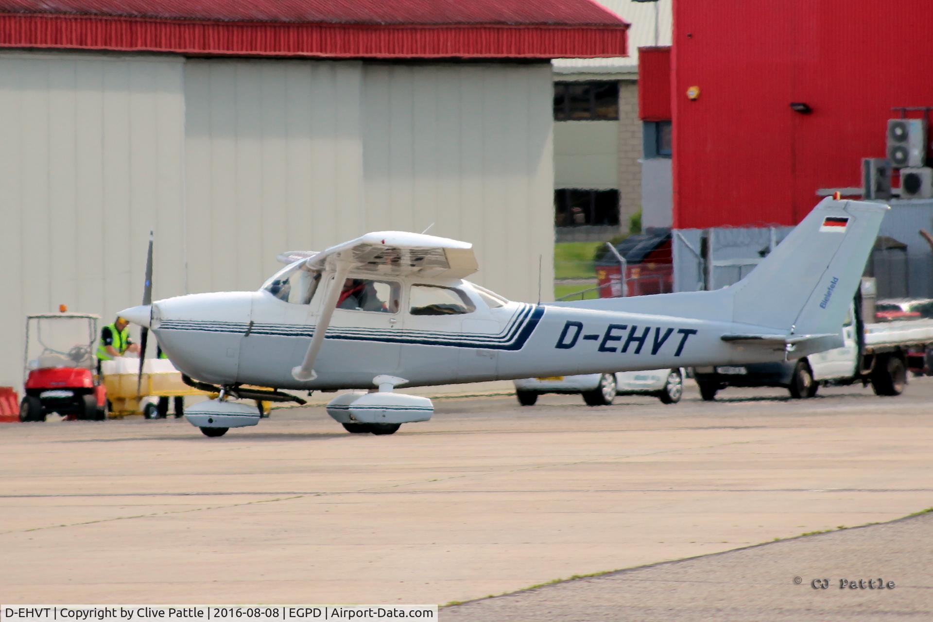 D-EHVT, Reims F172N Skyhawk C/N 1706, Visiting Aberdeen EGPD