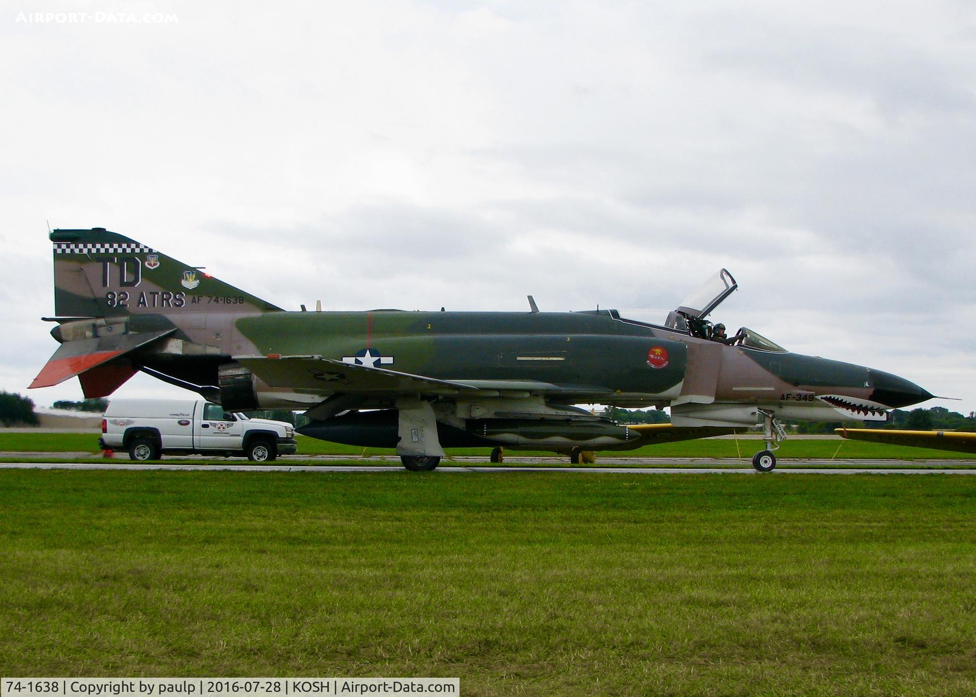 74-1638, 1974 McDonnell Douglas QF-4E Phantom II C/N 4874, AirVenture 2016.