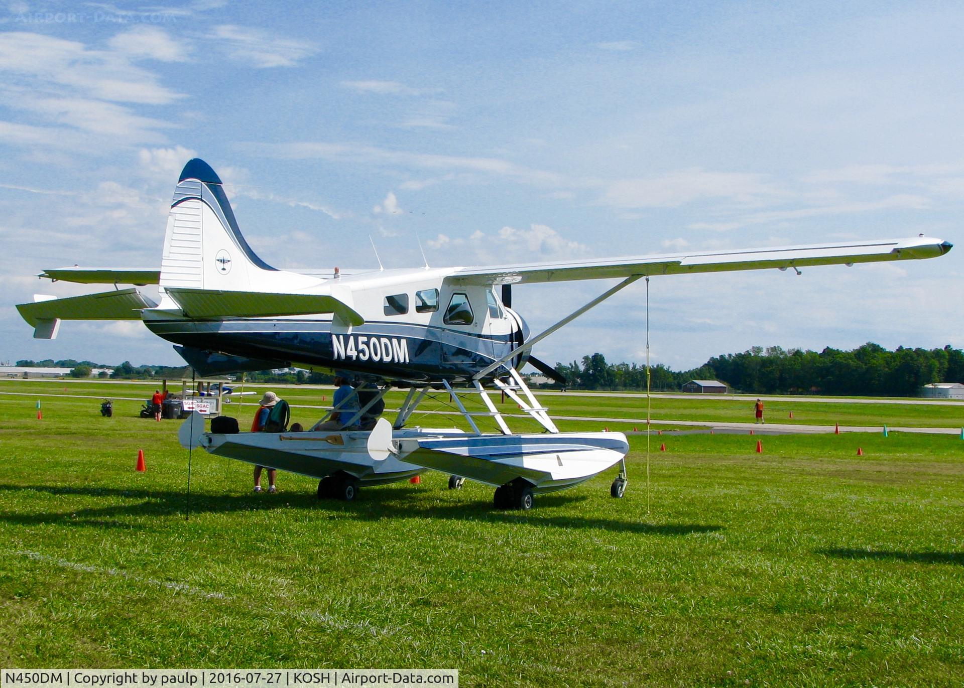 N450DM, 1953 De Havilland Canada DHC-2 Beaver Mk.1 C/N 577, AirVenture 2016.