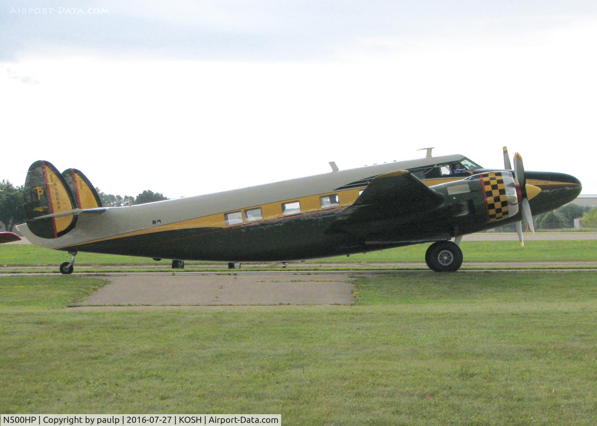 N500HP, 1963 Dee Howard Co 500 C/N 500-105, AirVenture 2016. DEE HOWARD COMPANY 500
