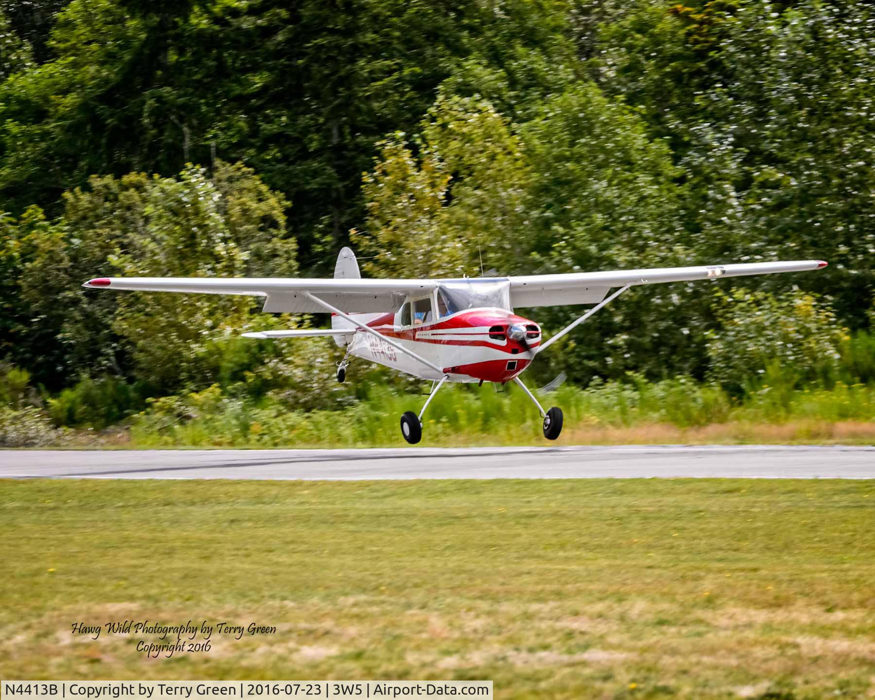 N4413B, 1955 Cessna 170B C/N 26757, 2016 North Cascades Vintage Aircraft Museum Fly-In Mears Field 3W5 Concrete Washington