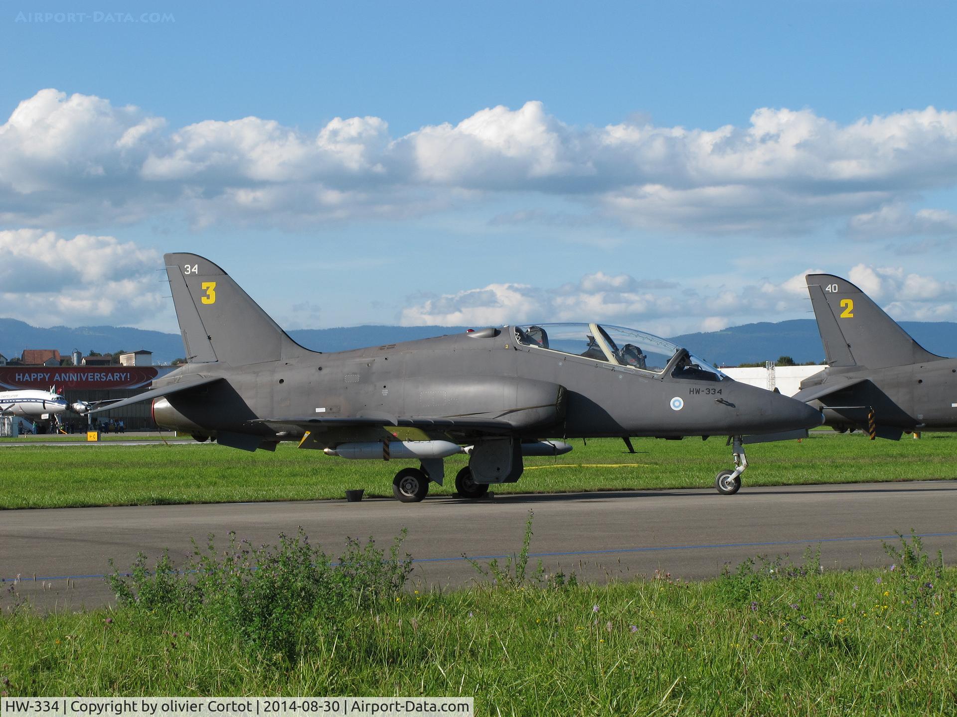 HW-334, British Aerospace Hawk Mk.51 C/N 312233, Finnish team, Air 14