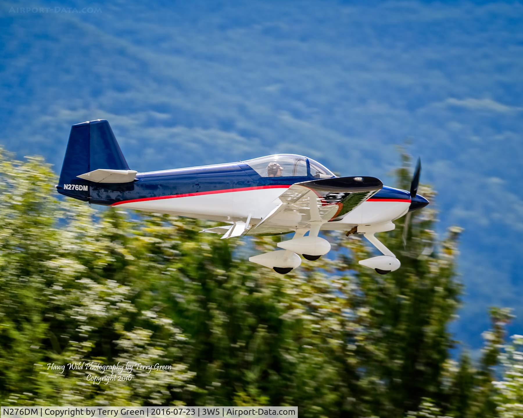 N276DM, 2003 Vans RV-6A C/N 21140, 2016 North Cascades Vintage Aircraft Museum Fly-In Mears Field 3W5 Concrete Washington