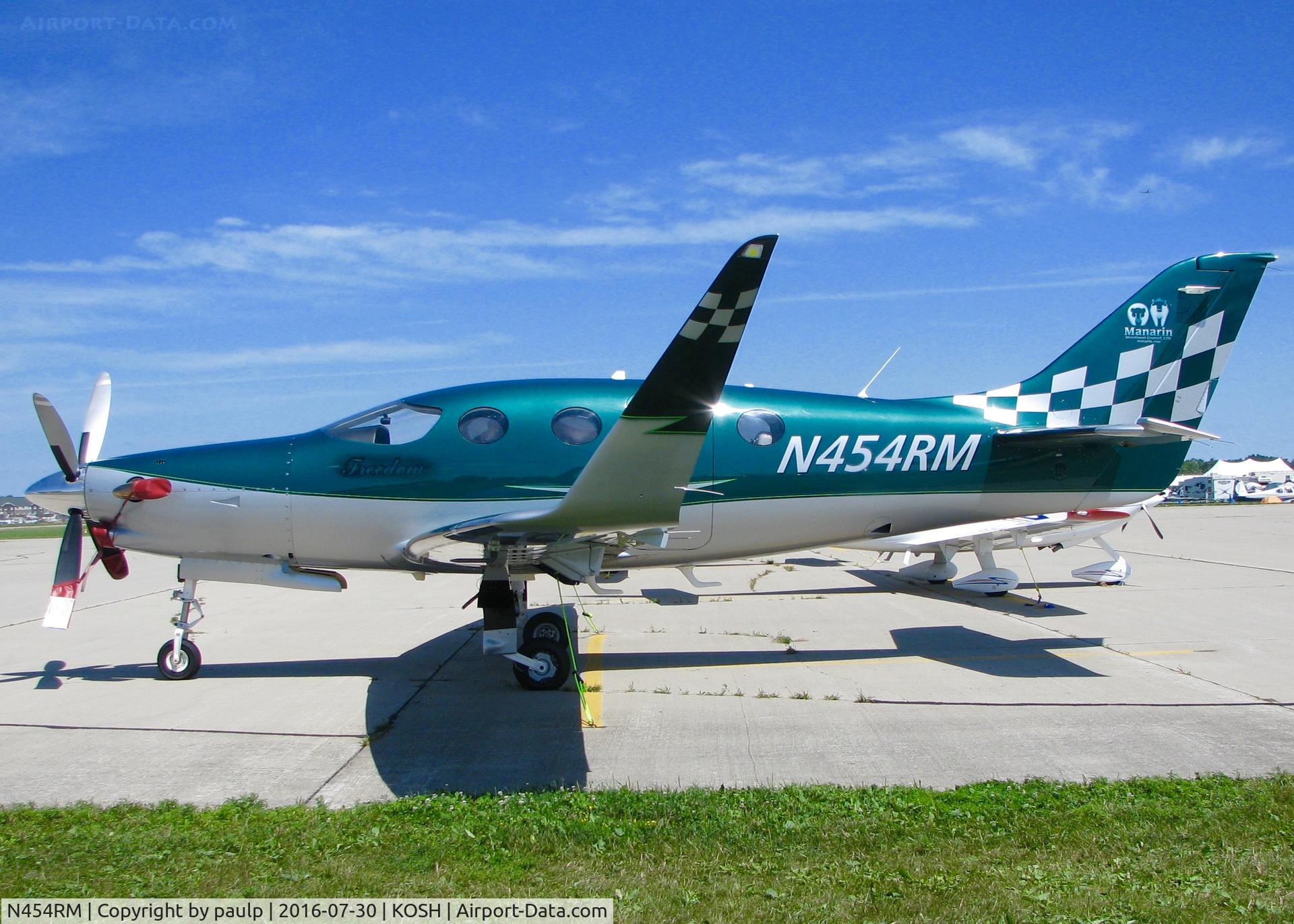 N454RM, 2007 AIR Epic LT C/N 111, AirVenture 2016.