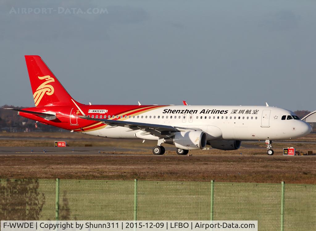 F-WWDE, 2015 Airbus A320-214 C/N 6911, C/n 6911 - To be F-WHUT / B-8220