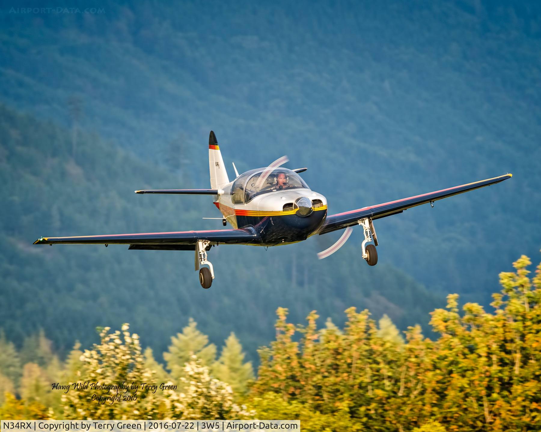 N34RX, 1946 Globe GC-1A Swift C/N 47, 2016 North Cascades Vintage Aircraft Museum Fly-In Mears Field 3W5 Concrete Washington