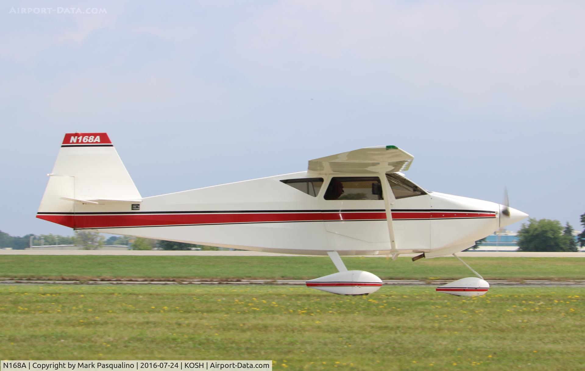 N168A, 2001 Wittman Tailwind C/N JC8, Tailwind