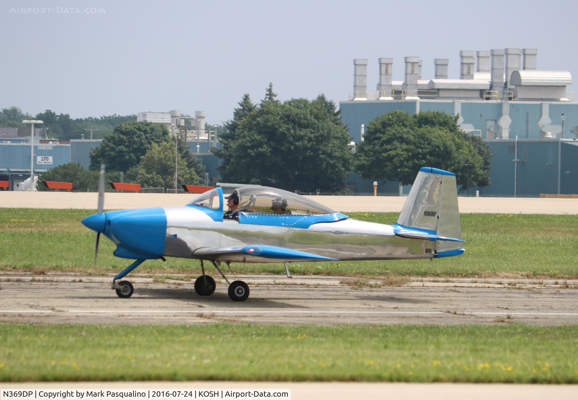 N369DP, Vans RV-8A C/N 82882, Vans RV-8A