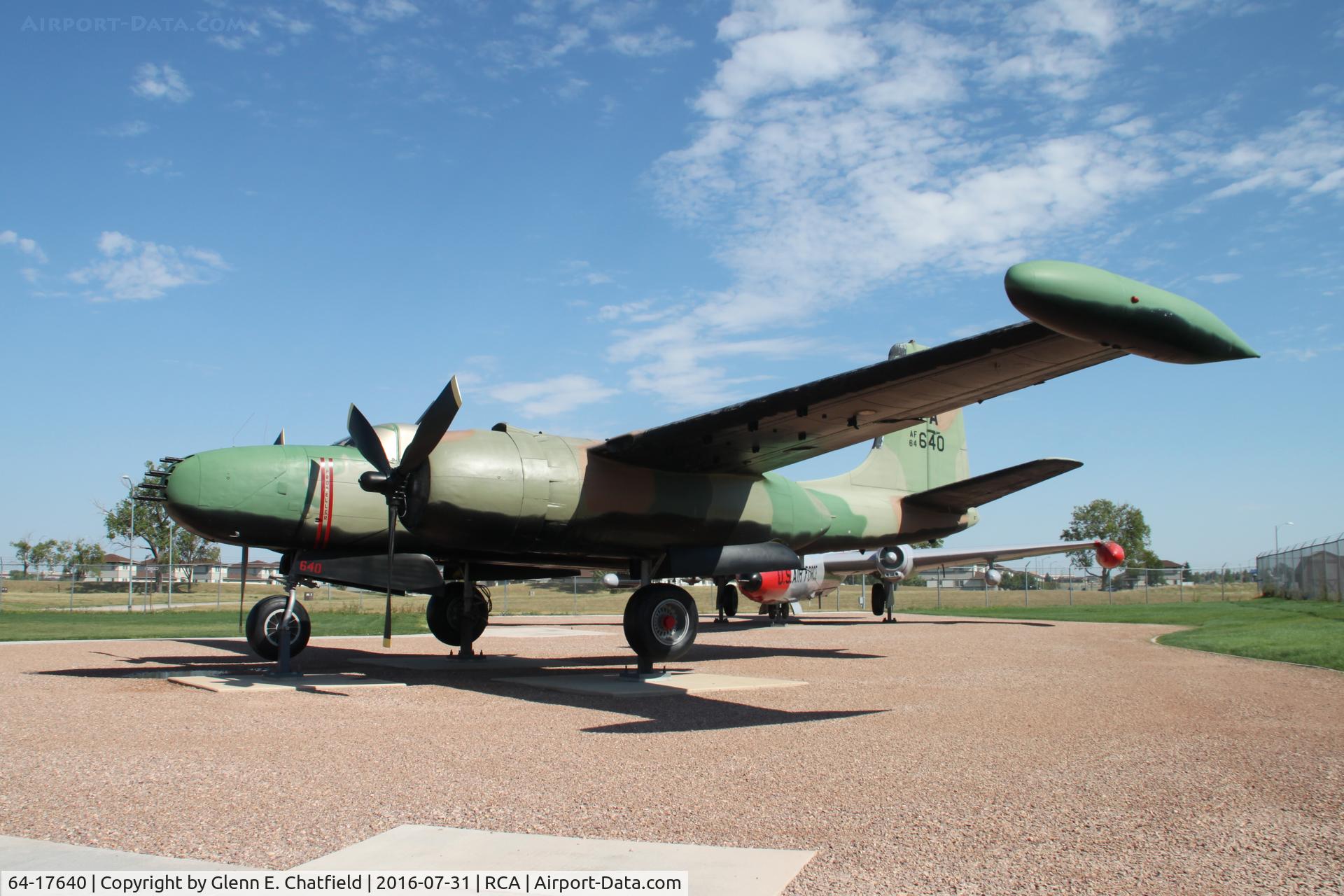 64-17640, 1964 Douglas-On Mark B-26K Counter Invader C/N 29175 (was 44-35896), At the South Dakota Air & Space Museum