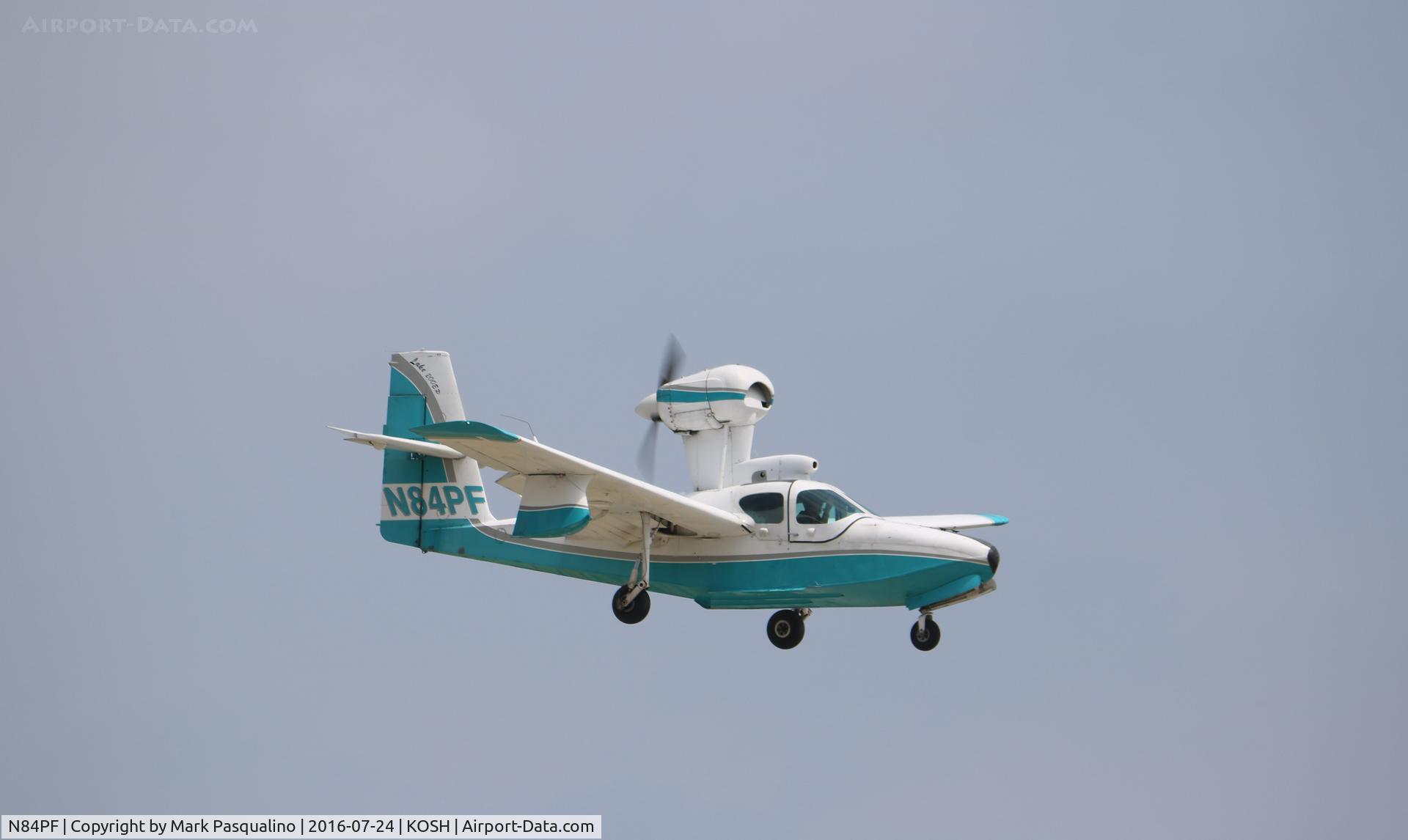 N84PF, 1984 Lake LA-4-200 Buccaneer C/N 1100, Lake LA-4-200