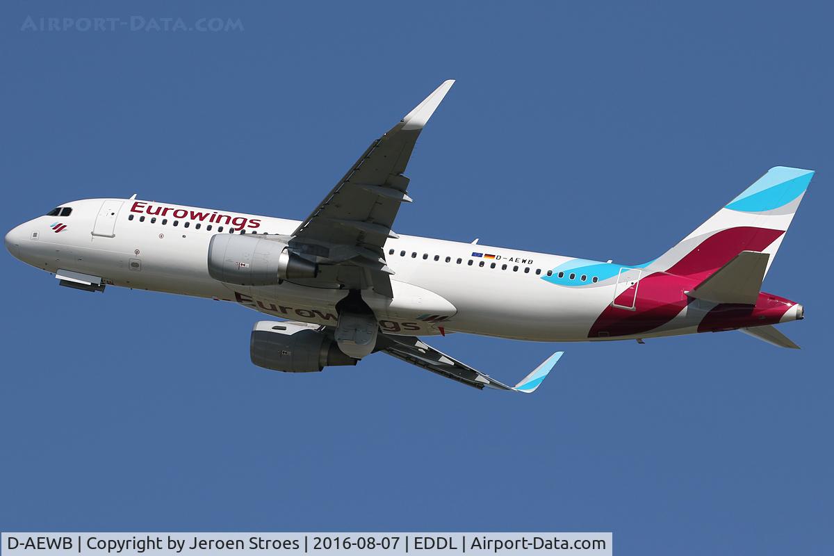 D-AEWB, 2016 Airbus A320-214 C/N 6992, 