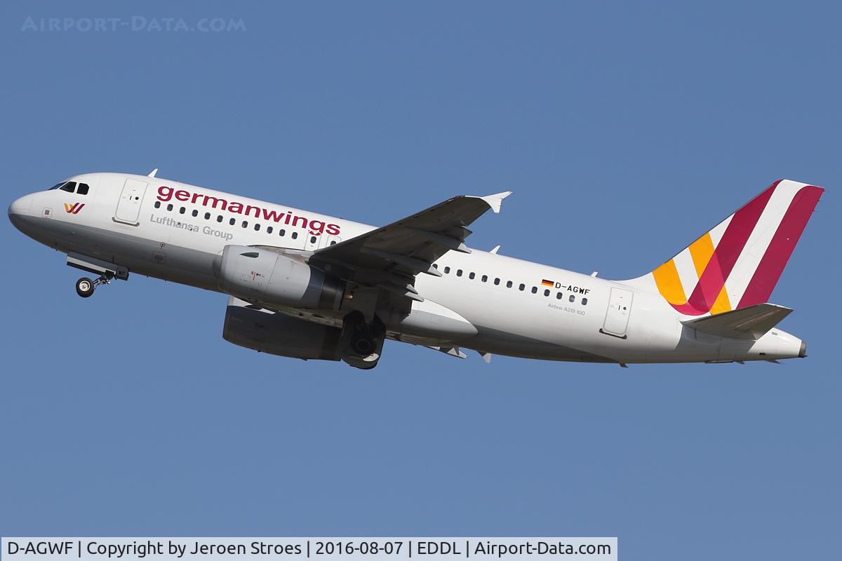 D-AGWF, 2007 Airbus A319-132 C/N 3172, 