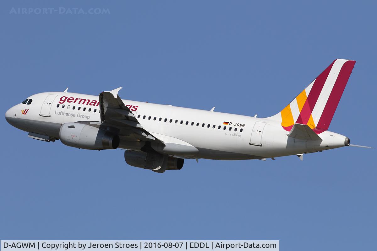 D-AGWM, 2009 Airbus A319-132 C/N 3839, eddl.
