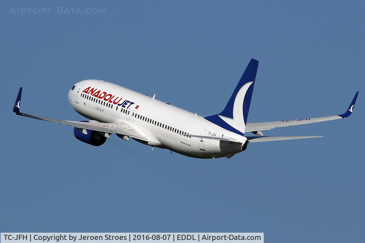 TC-JFH, 1998 Boeing 737-8F2 C/N 29770, 