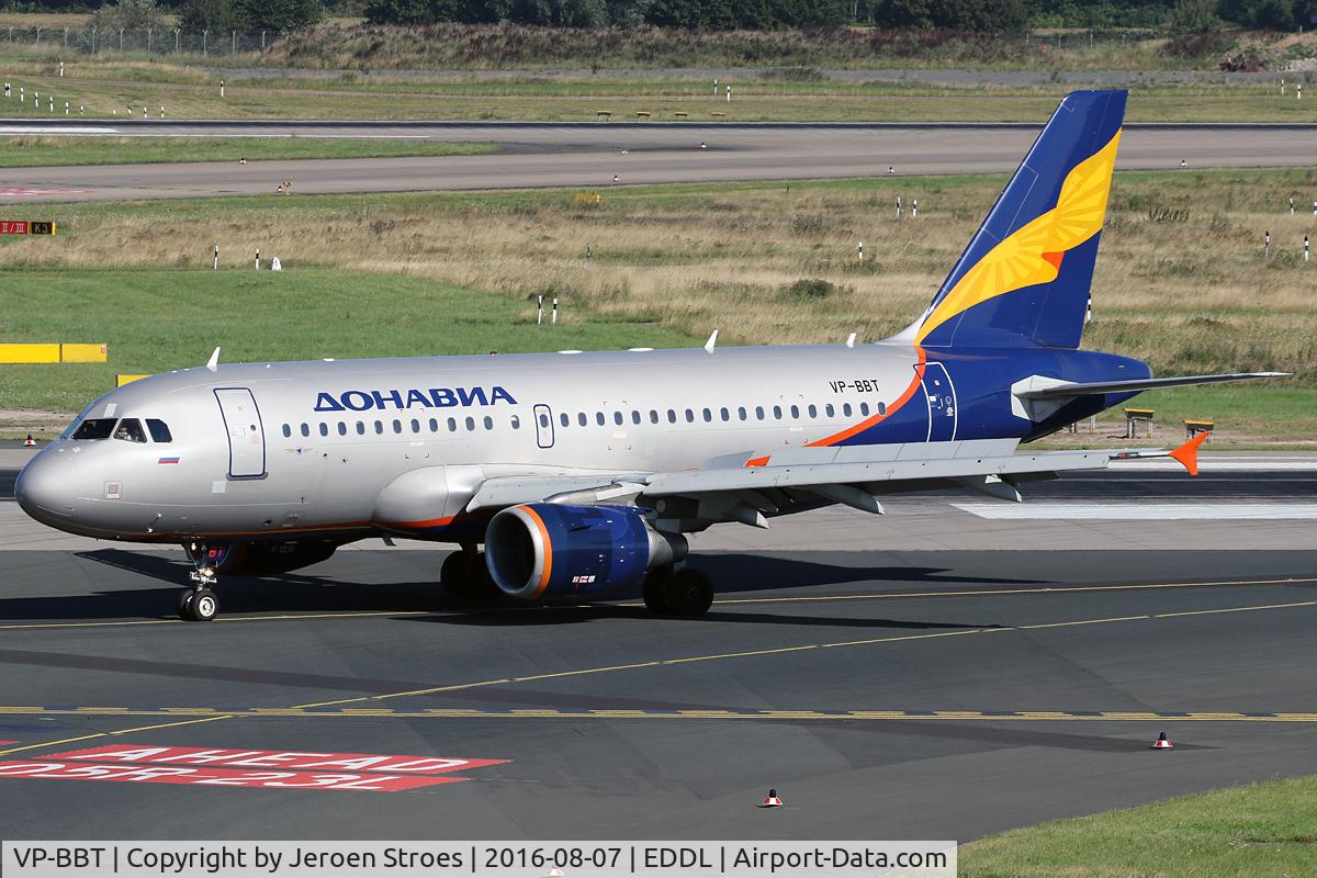 VP-BBT, 2002 Airbus A319-112 C/N 1805, eddl