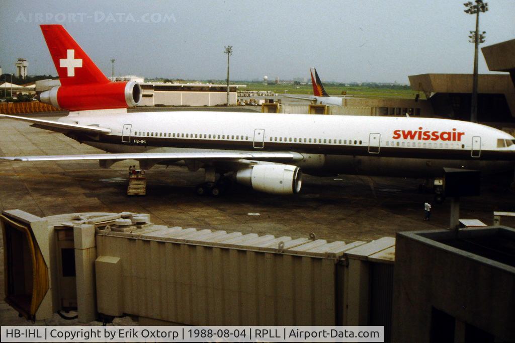 HB-IHL, 1980 Douglas DC-10-30ER C/N 46583, HB-IHL at the gate in MNL