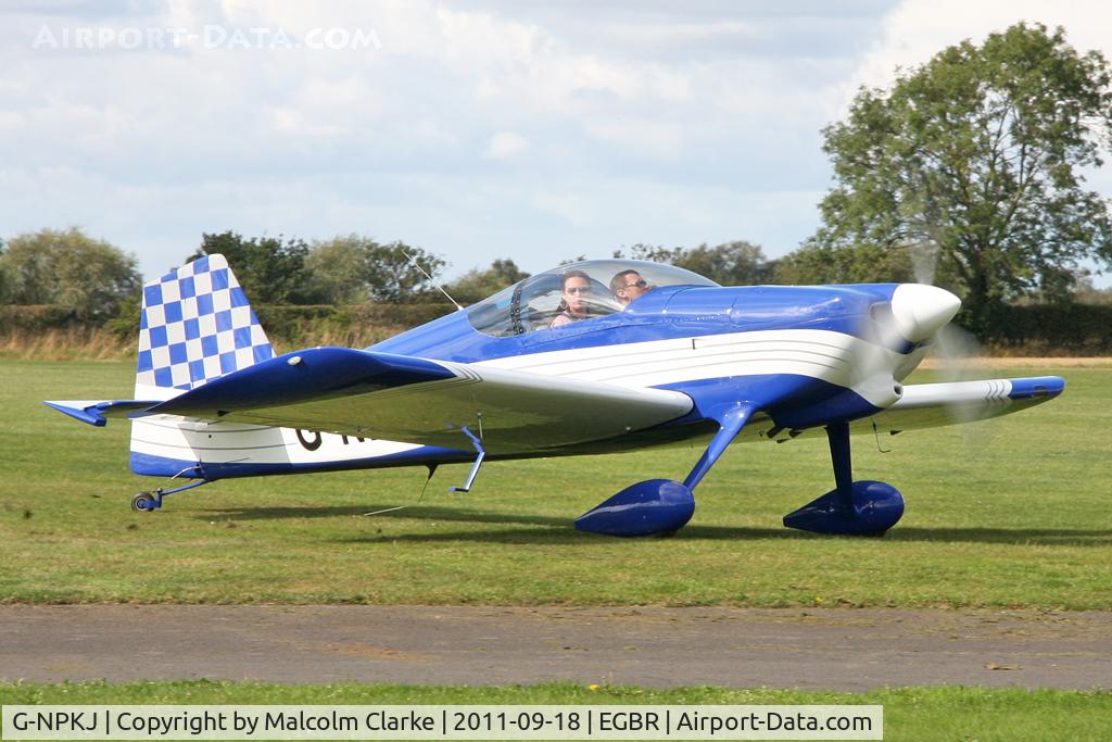 G-NPKJ, 1998 Vans RV-6 C/N PFA 181-13138, Vans RV-6 at The Real Aeroplane Company's Helicopter Fly-In, Breighton Airfield, September 18th 2011.