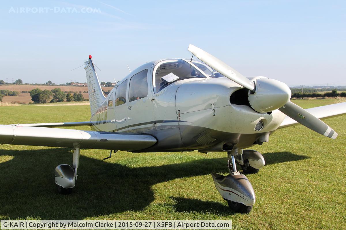 G-KAIR, 1978 Piper PA-28-181 Cherokee Archer II C/N 28-7990176, Piper PA-28-181 Cherokee Archer II at Fishburn Airfield, September 27th 2015.