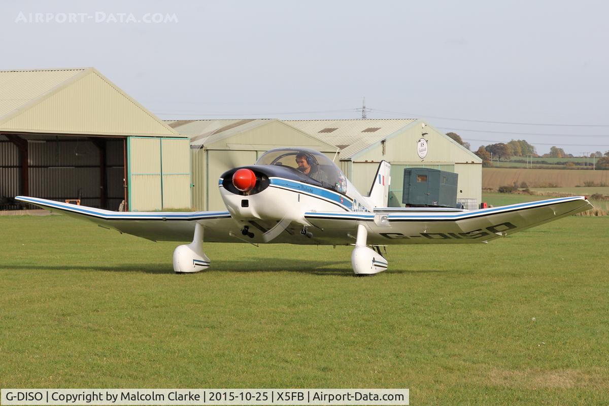 G-DISO, 1963 SAN Jodel D-150 Mascaret C/N 24, SAN Jodel D-150 Mascaret, Fishburn Airfield, October 25th 2015.