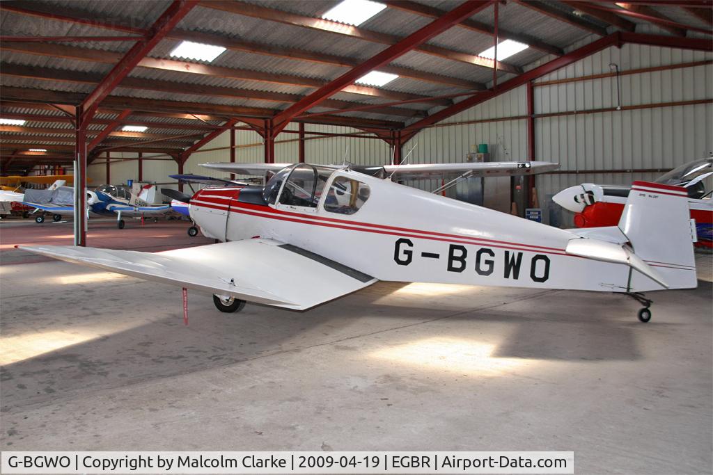 G-BGWO, 1955 Jodel D-112 C/N 227, Jodel D-112 at Breighton Airfield, April 19th 2009.