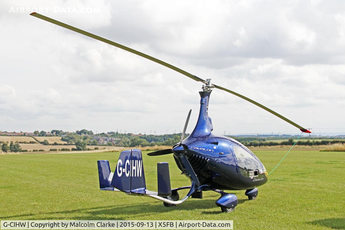 G-CIHW, 2014 Rotorsport UK Cavalon C/N RSUK/CVLN/010, Rotorsport UK Cavalon at Fishburn Airfield, September 13th 2015.