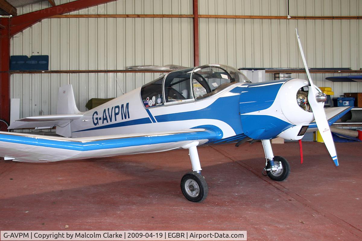 G-AVPM, 1957 SAN Jodel D-117 C/N 593, Jodel D-117, seen during the 2009 John McClean Aerobatics Trophy meeting, April 19th 2009.