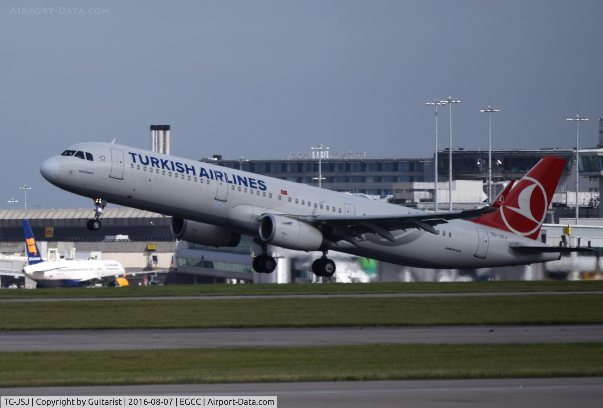 TC-JSJ, 2013 Airbus A321-231 C/N 5633, At Manchester