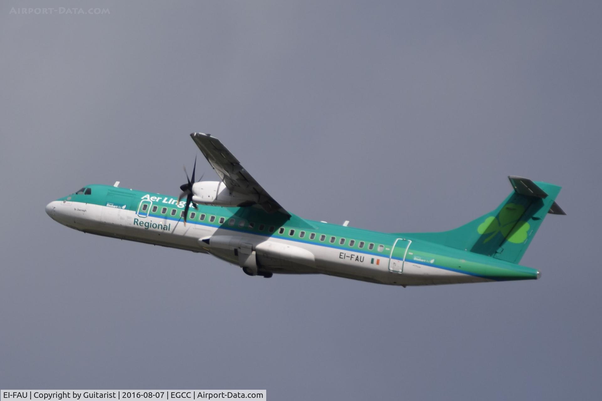 EI-FAU, 2013 ATR 72-600 (72-212A) C/N 1098, At Manchester