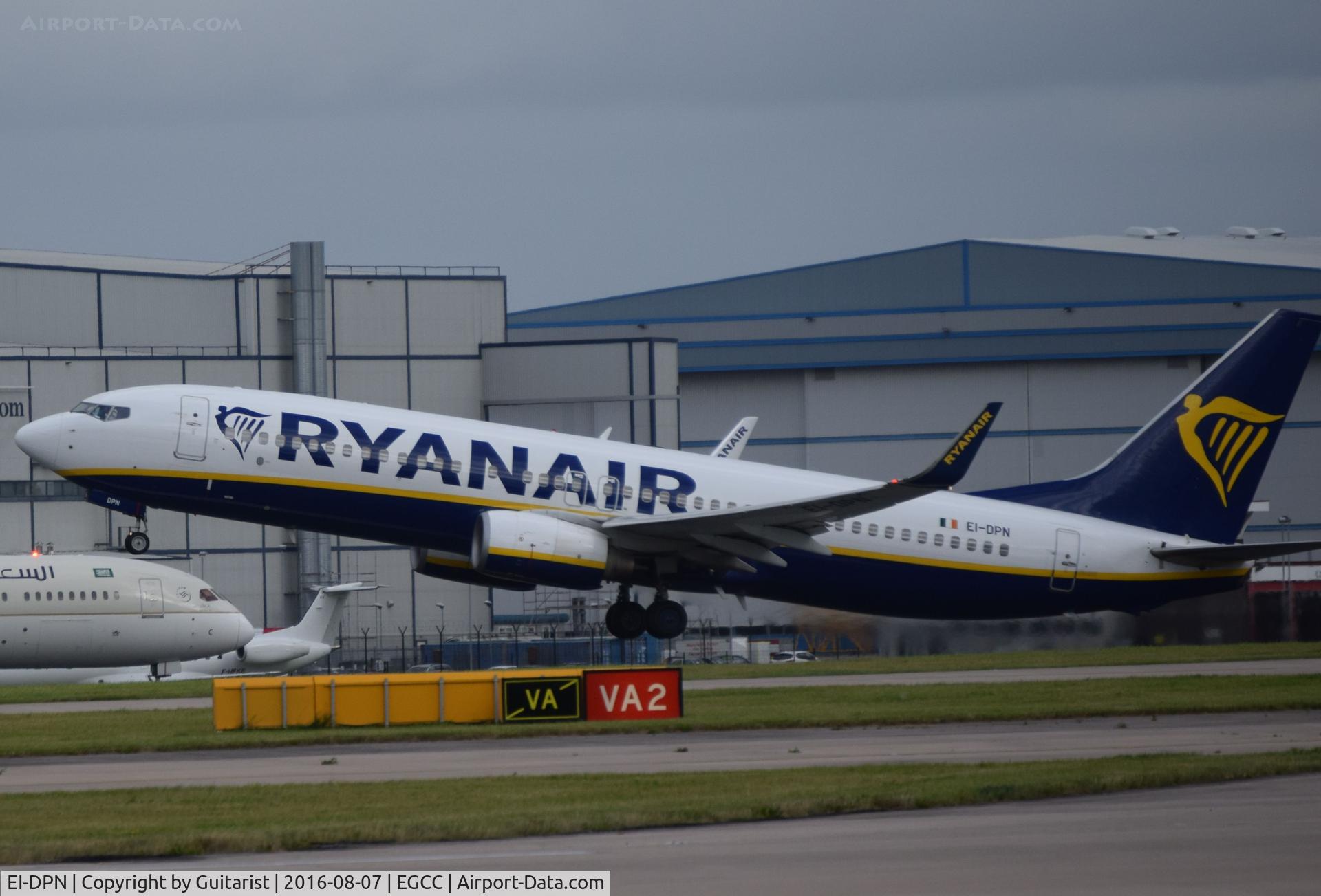 EI-DPN, 2007 Boeing 737-8AS C/N 35549, At Manchester