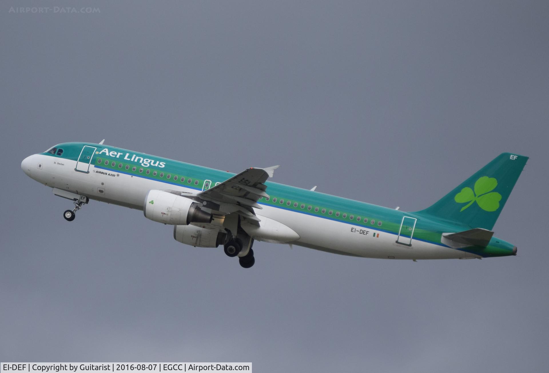 EI-DEF, 2004 Airbus A320-214 C/N 2256, At Manchester