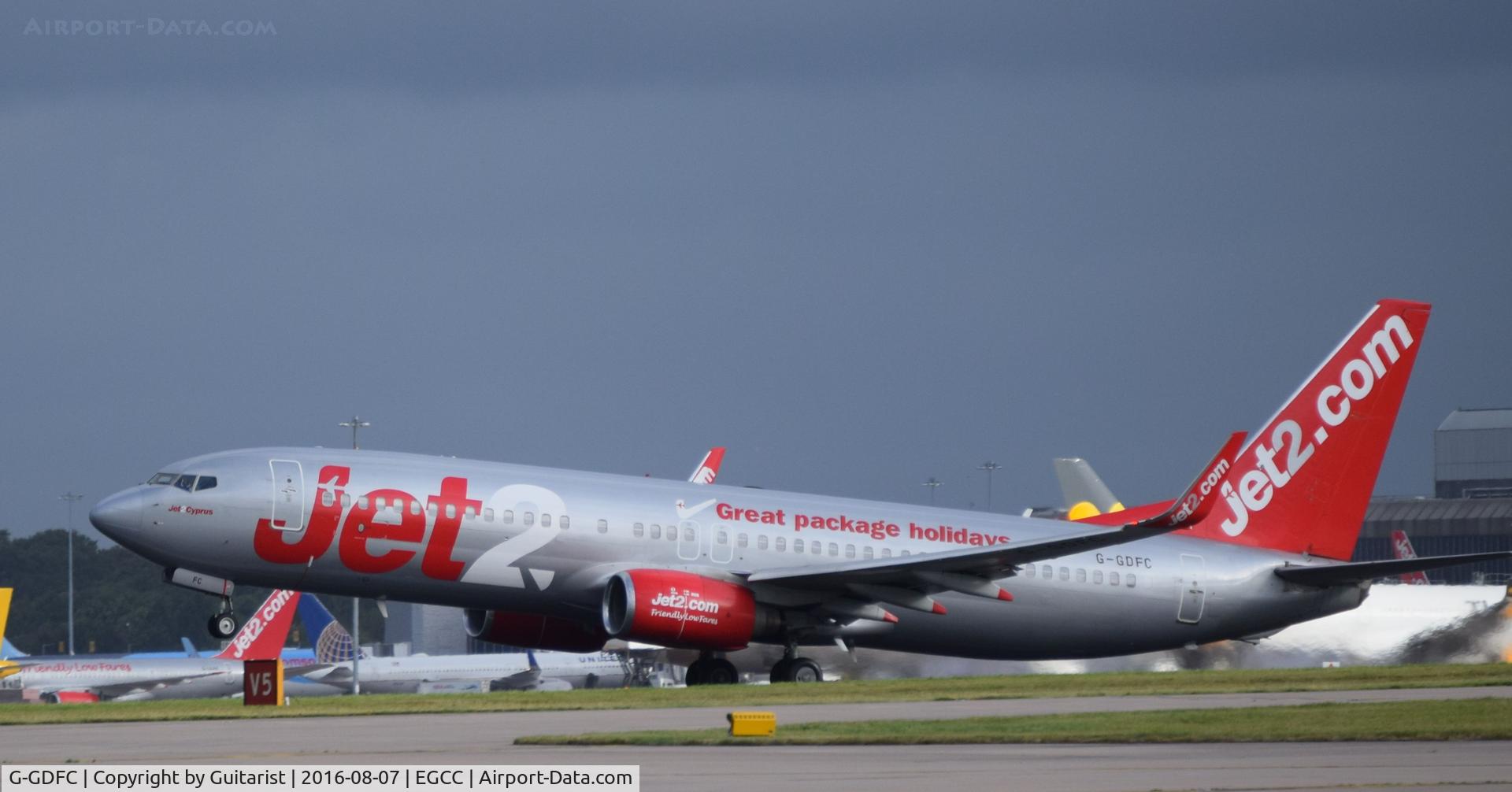 G-GDFC, 1998 Boeing 737-8K2 C/N 28375, At Manchester