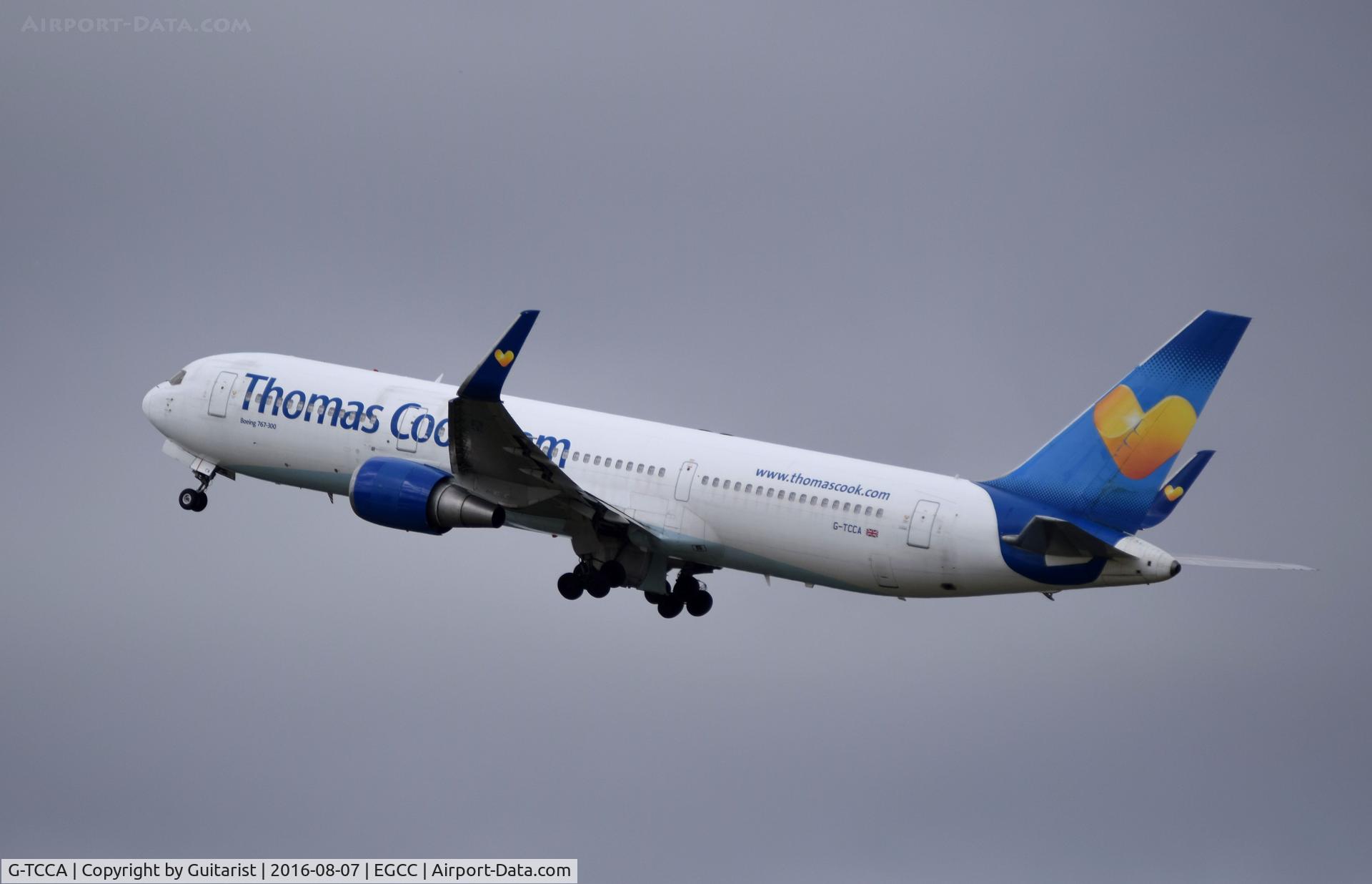 G-TCCA, 1994 Boeing 767-31K C/N 27205, At Manchester