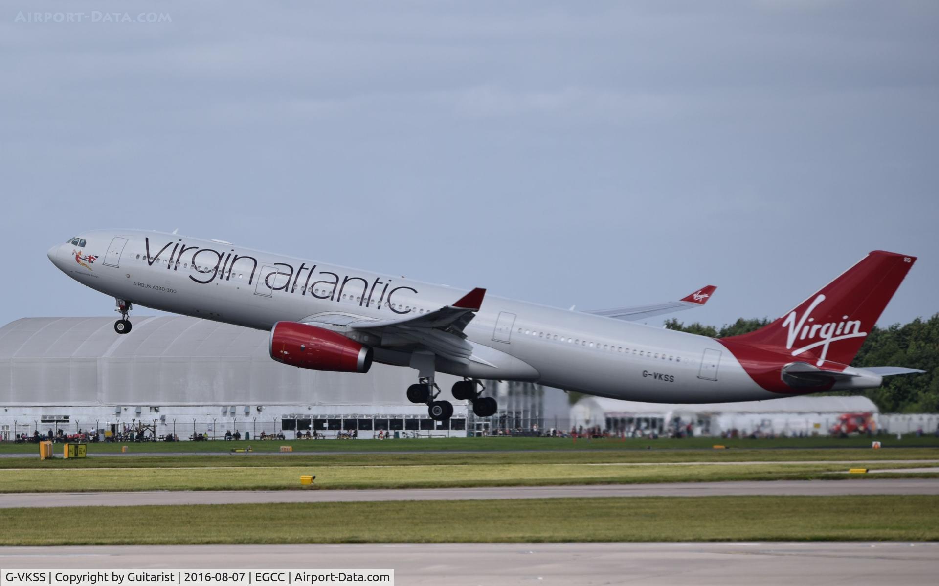 G-VKSS, 2010 Airbus A330-343X C/N 1201, At Manchester
