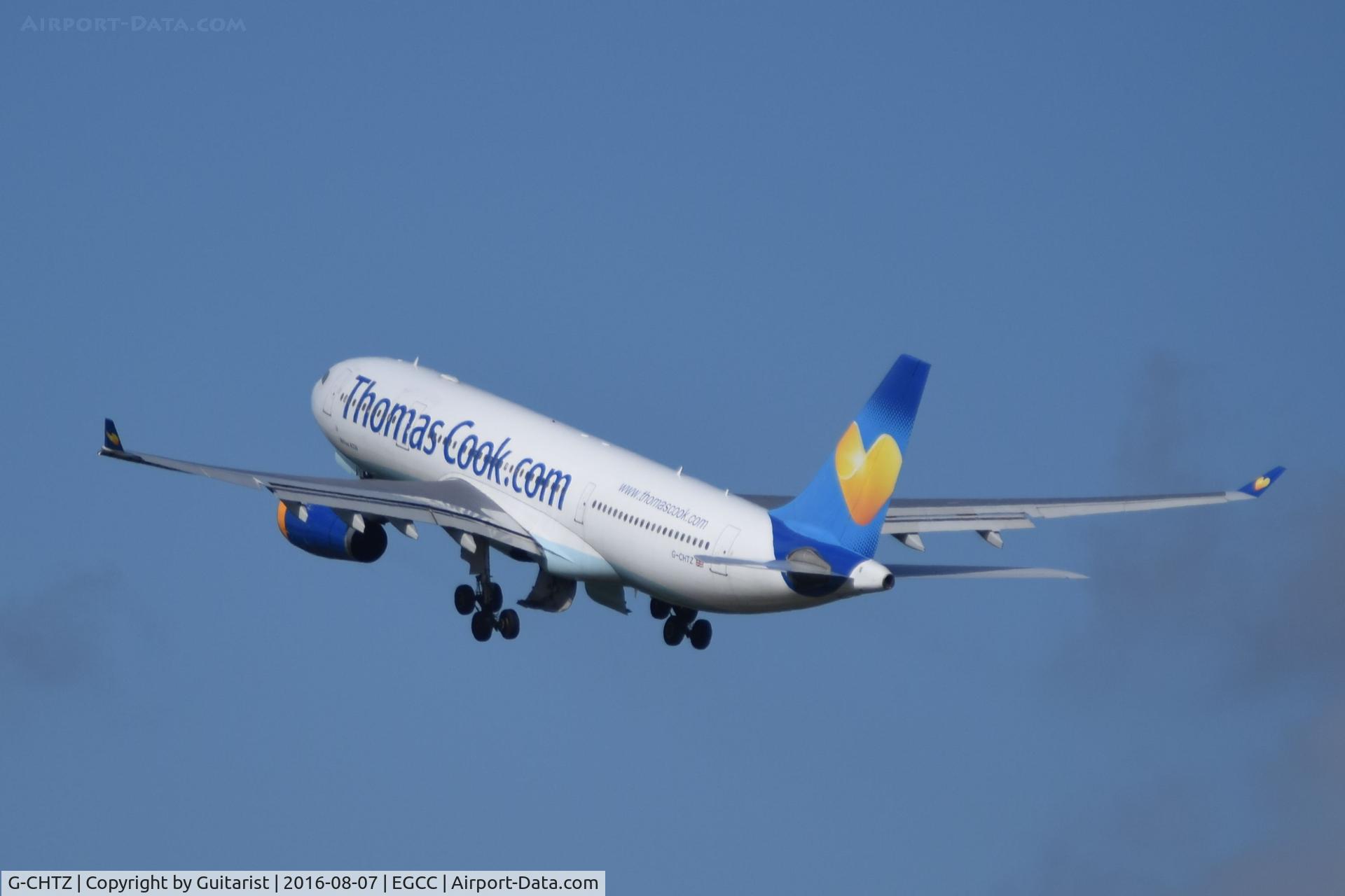 G-CHTZ, 2001 Airbus A330-243 C/N 398, At Manchester