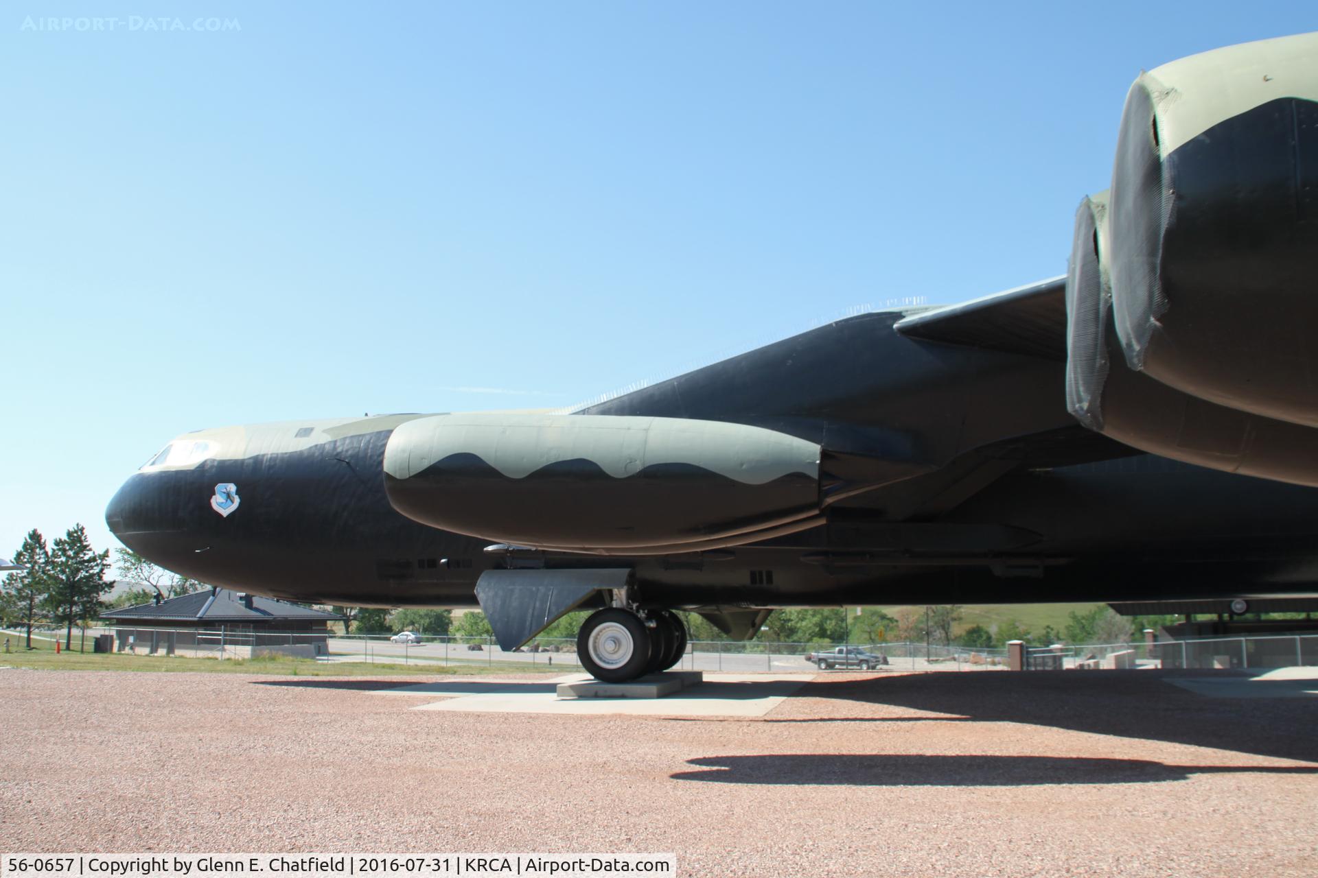56-0657, 1956 Boeing B-52D-30-BW Stratofortress C/N 464028, At the South Dakota Air & Space Museum