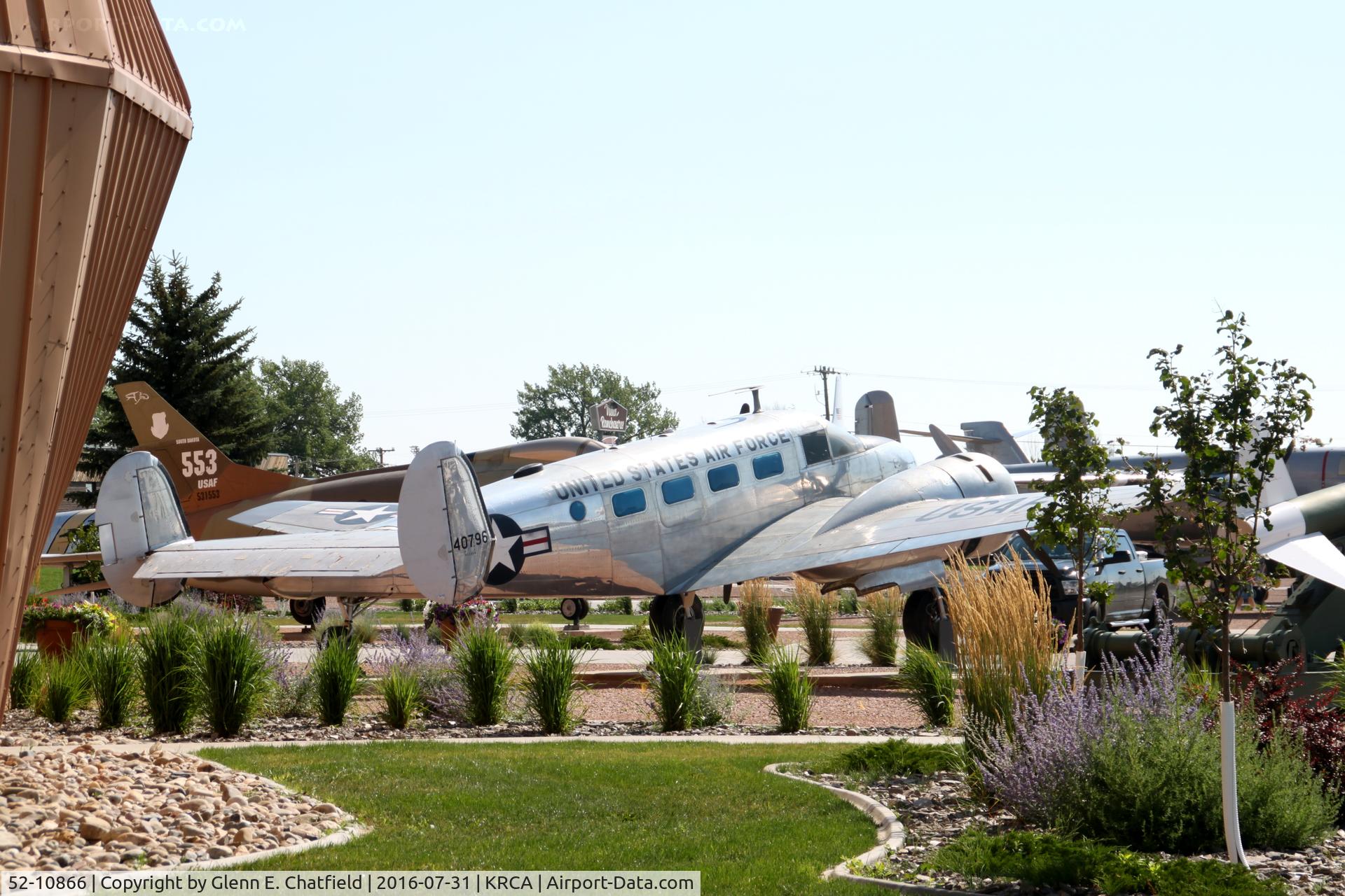 52-10866, 1952 Beech C-45H Expeditor C/N AF-796, At the North Dakota Air & Space Museum
