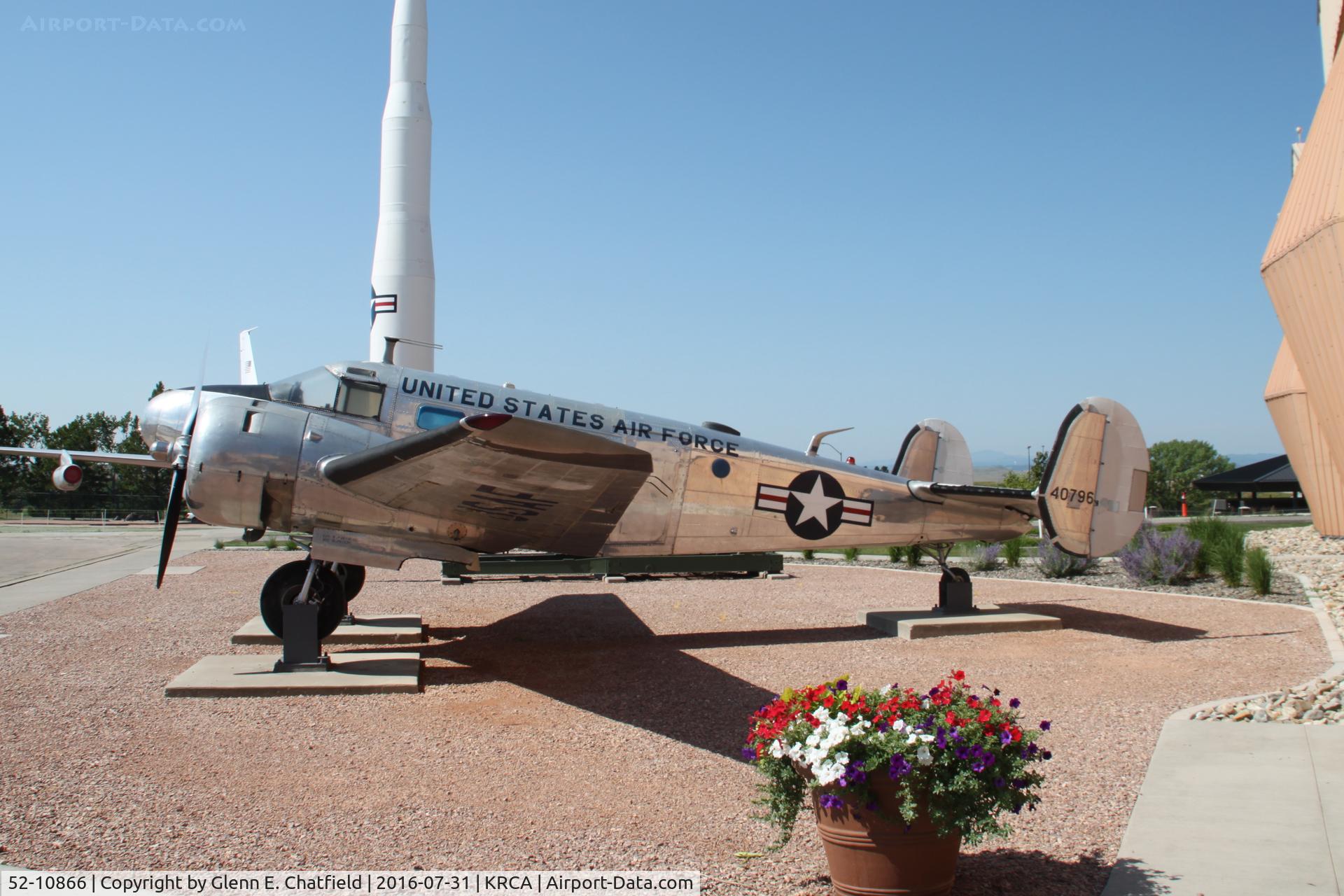 52-10866, 1952 Beech C-45H Expeditor C/N AF-796, At the North Dakota Air & Space Museum