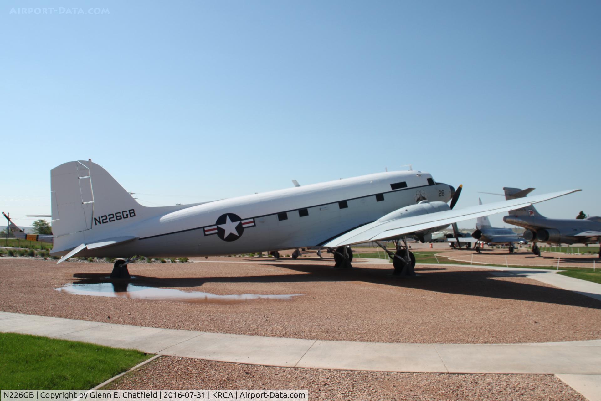 N226GB, Douglas DC3C 1830-94 C/N 13004, C-47H 42-93127 at the South Dakota Air & Space Museum